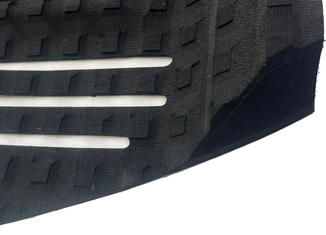 Summer Vibes Session 3-Piece surfboard deck grip traction pad - Black - Summer vibes