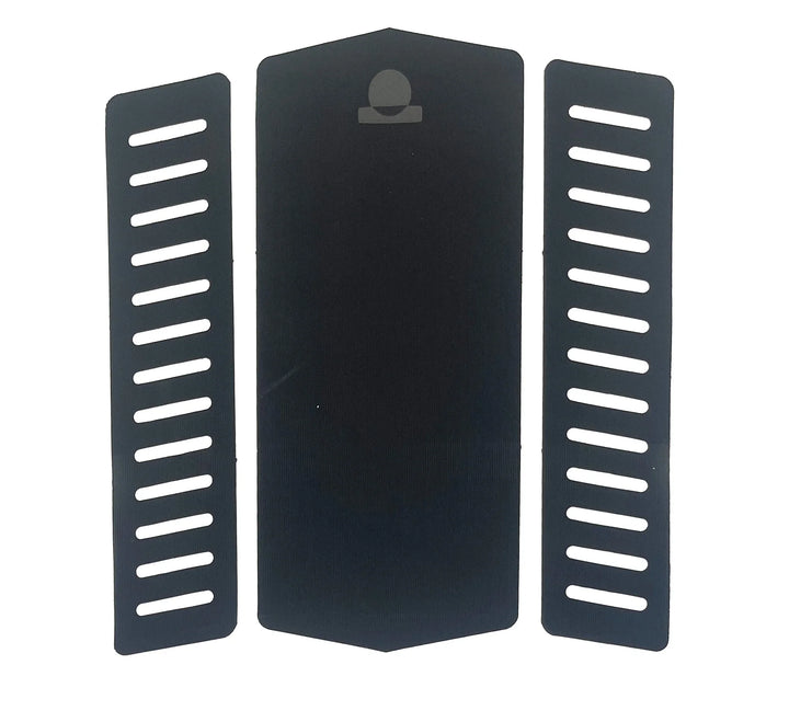 Summer Vibes Session Front Surfboard deck grip traction pad - Black