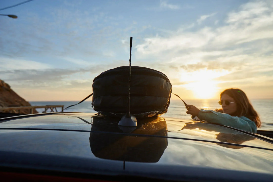 Summer vibes Surfboard Tie Down Straps with padded buckle - M 8' (1-2 Boards) - Summer vibes