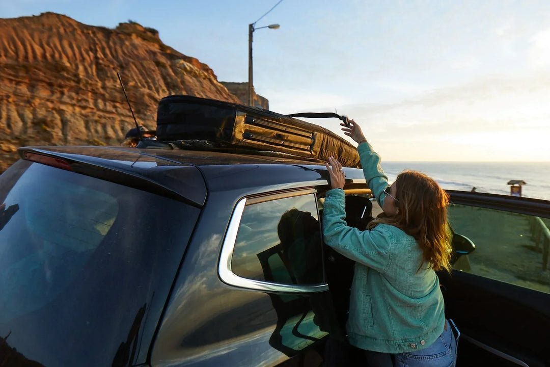 Summer vibes Surfboard Tie Down Straps with padded buckle - M 8' (1-2 Boards) - Summer vibes