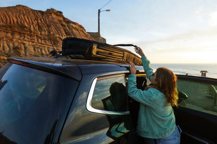 Summer vibes Surfboard Tie Down Straps with padded buckle - M 8' (1-2 Boards) - Summer vibes