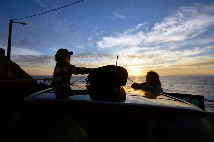 Summer vibes Surfboard Tie Down Straps with padded buckle - M 8' (1-2 Boards) - Summer vibes