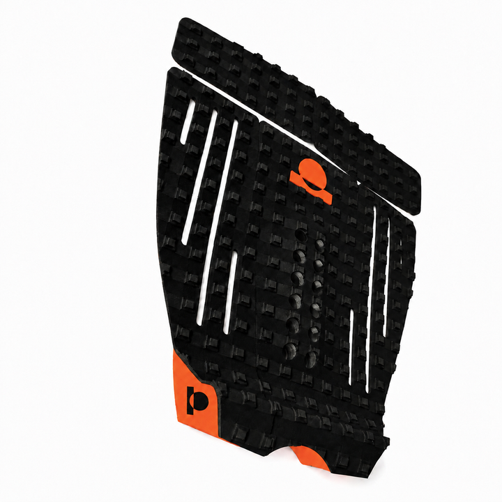 Summer vibes 5 Piece Extender Traction Pad – Black/Orange — alternate angle