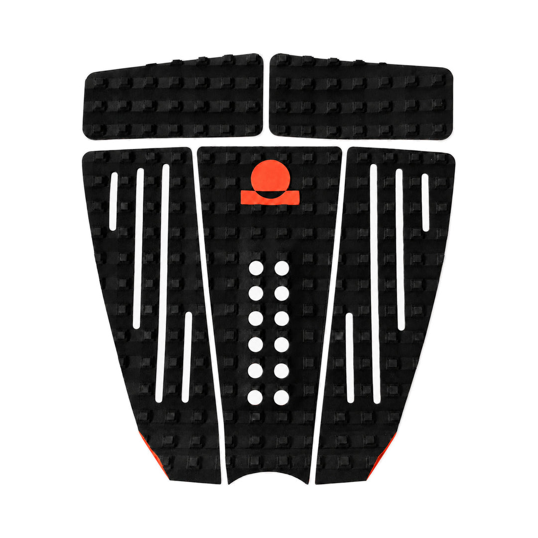 Summer vibes 5-Piece Extender traction pad Black Orange
