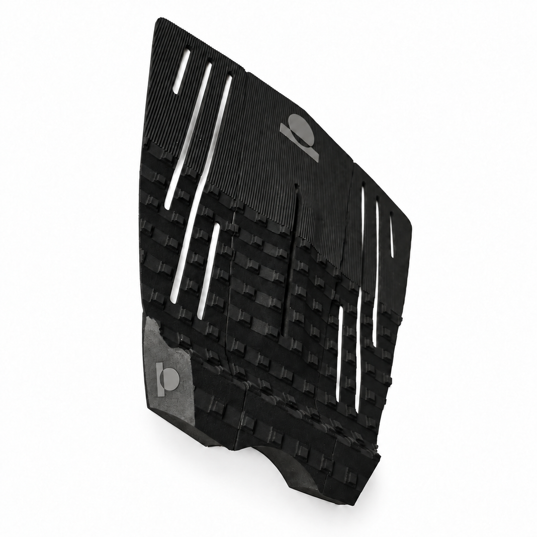 Summer vibes 3 Piece 50/50 Combo Traction Pad – Black/Black — side view