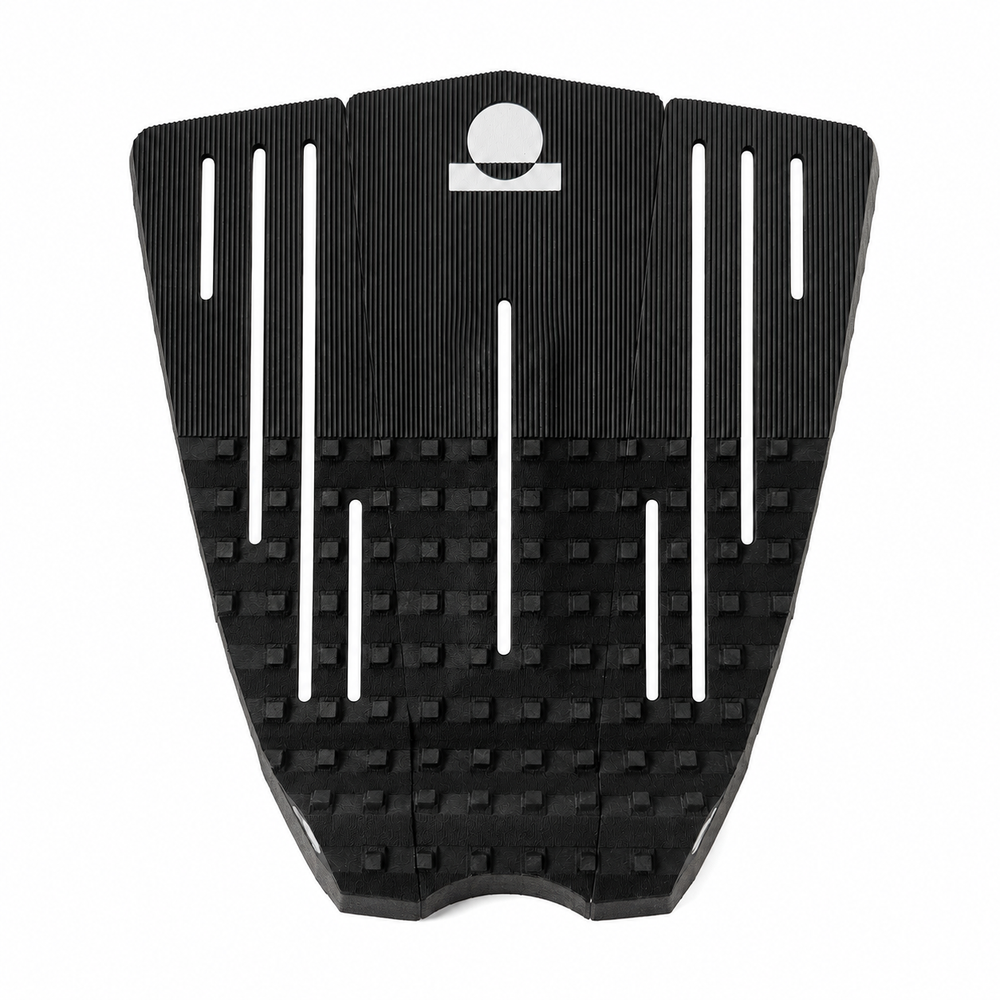 Summer vibes 3 Piece 50/50 Combo Traction Pad – Black/White — top view