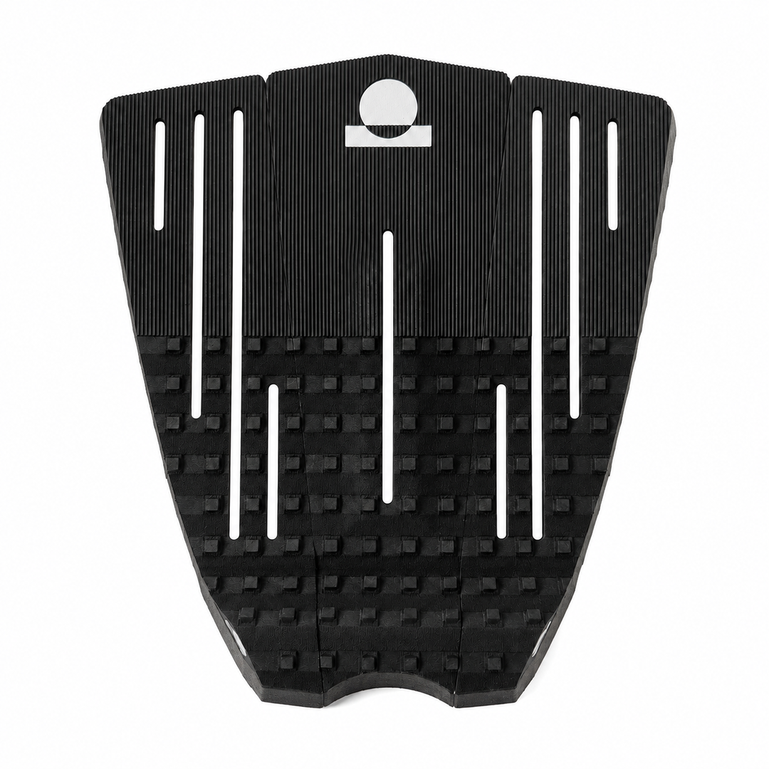Summer vibes 3 Piece 50/50 Combo Traction Pad – Black/White — top view