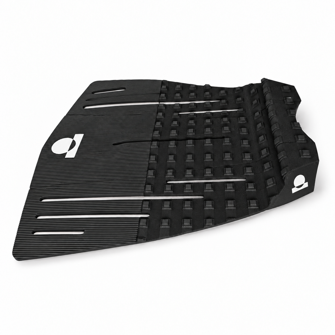 Summer vibes 3 Piece 50/50 Combo Traction Pad – Black/White — side view
