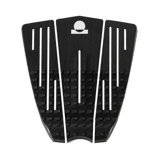 Summer vibes 3-Piece 50/50 Combo Surfboard Tail Pad / Deck Grip / Traction – Black / White