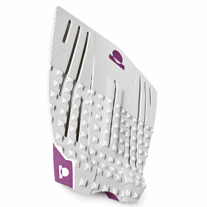Summer vibes 3 Piece 50/50 Combo Traction Pad – White/Lilac — alternate angle