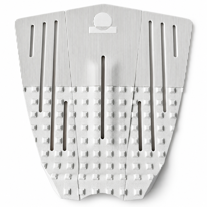 Summer vibes 3 Piece 50/50 Combo Traction Pad – White/White — top view