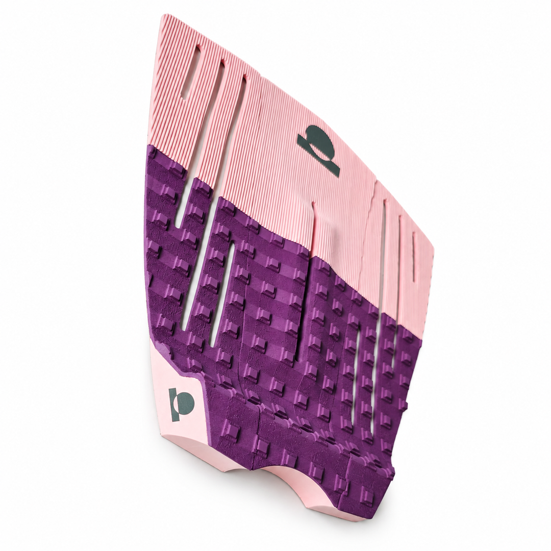 Summer vibes 3 Piece Grom 50/50 Combo Traction Pad – Lilac/Pink/Grey — alternate angle