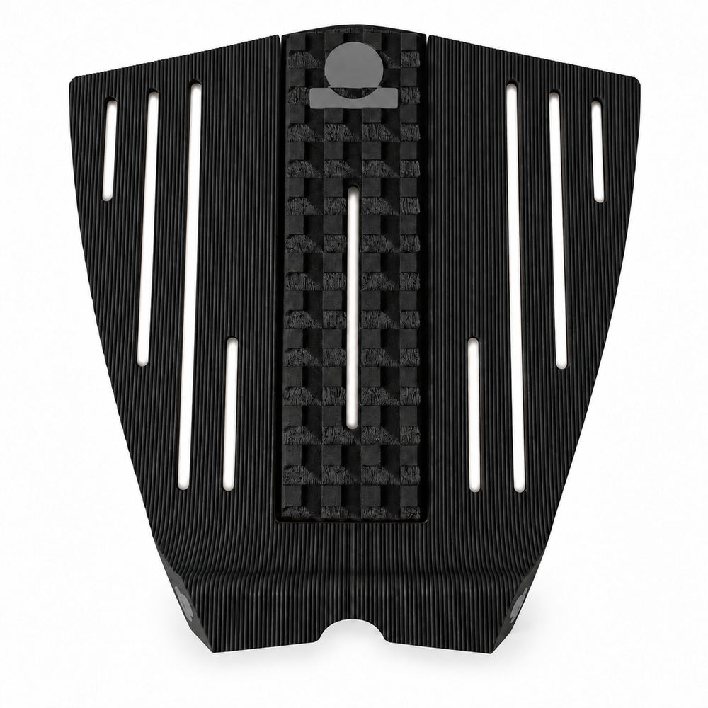 Summer vibes 3 Piece HiLo Combo Traction Pad – Black/Black — top view