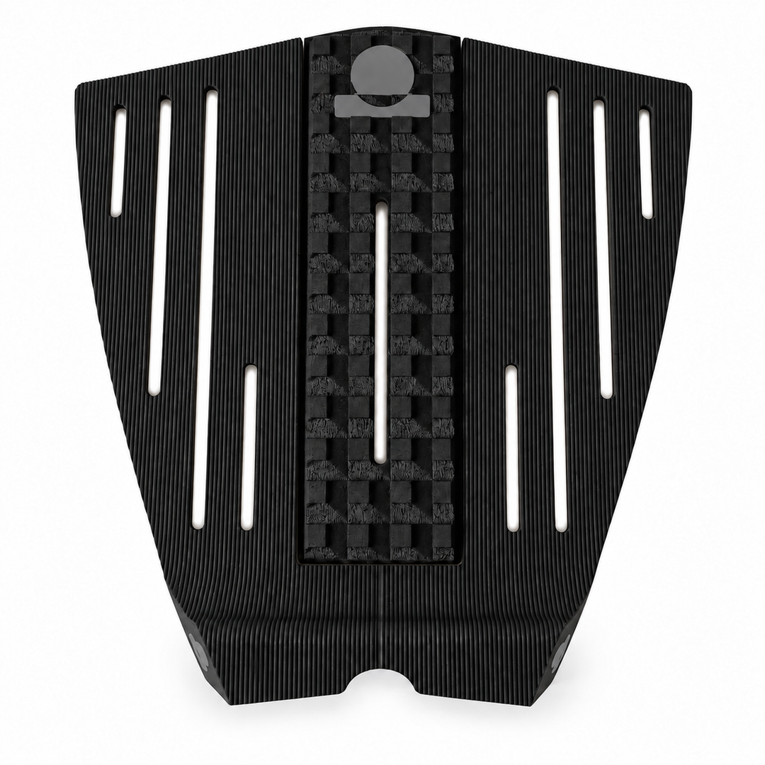Summer vibes 3 Piece HiLo Combo Traction Pad – Black/Black — top view