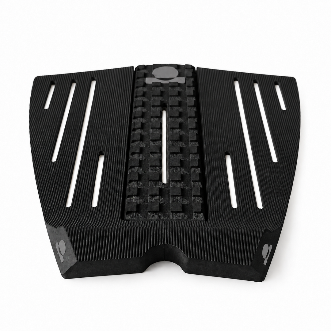 Summer vibes 3 Piece HiLo Combo Traction Pad – Black/Black — front view