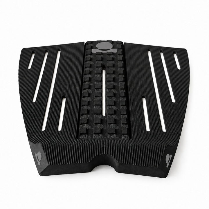 Summer vibes 3 Piece HiLo Combo Traction Pad – Black/Black — front view