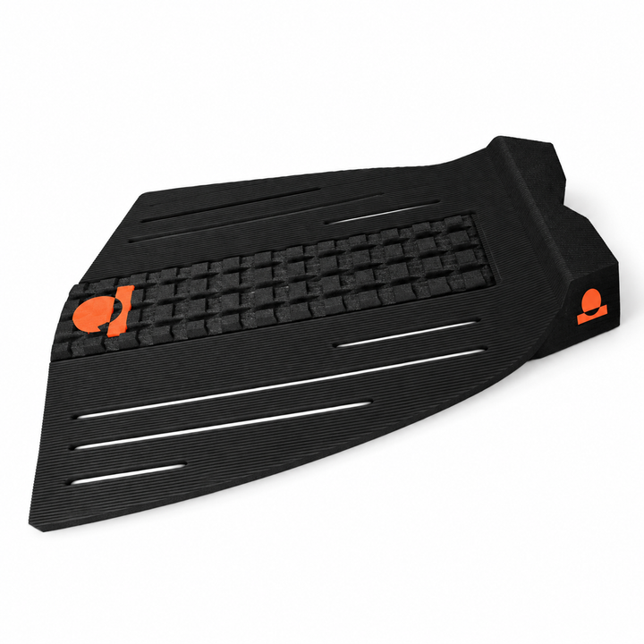 Summer vibes 3 Piece HiLo Combo Traction Pad – Black/Rust — side view