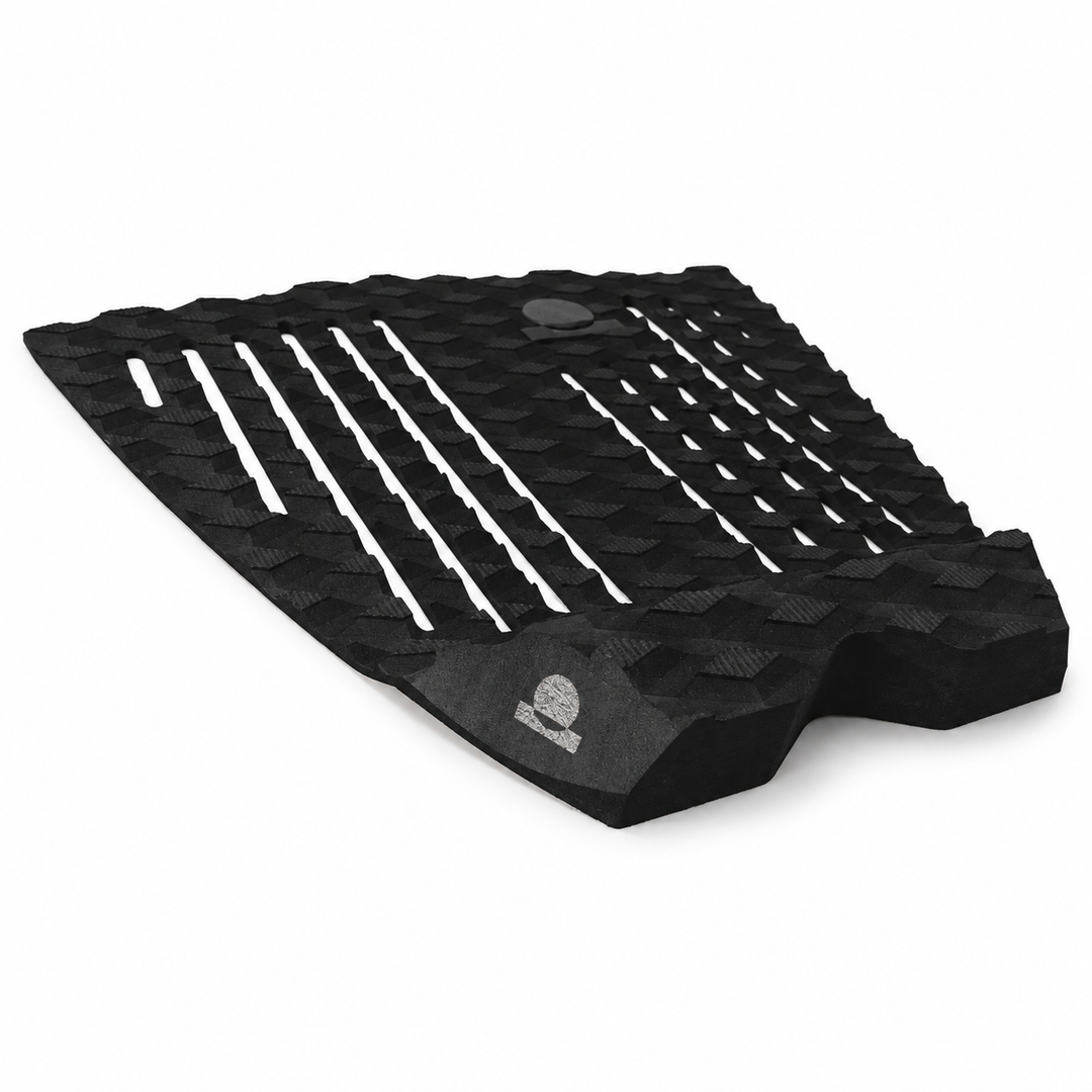 Summer vibes 2 Piece Lite Fish Traction Pad – Black/Black — alternate angle