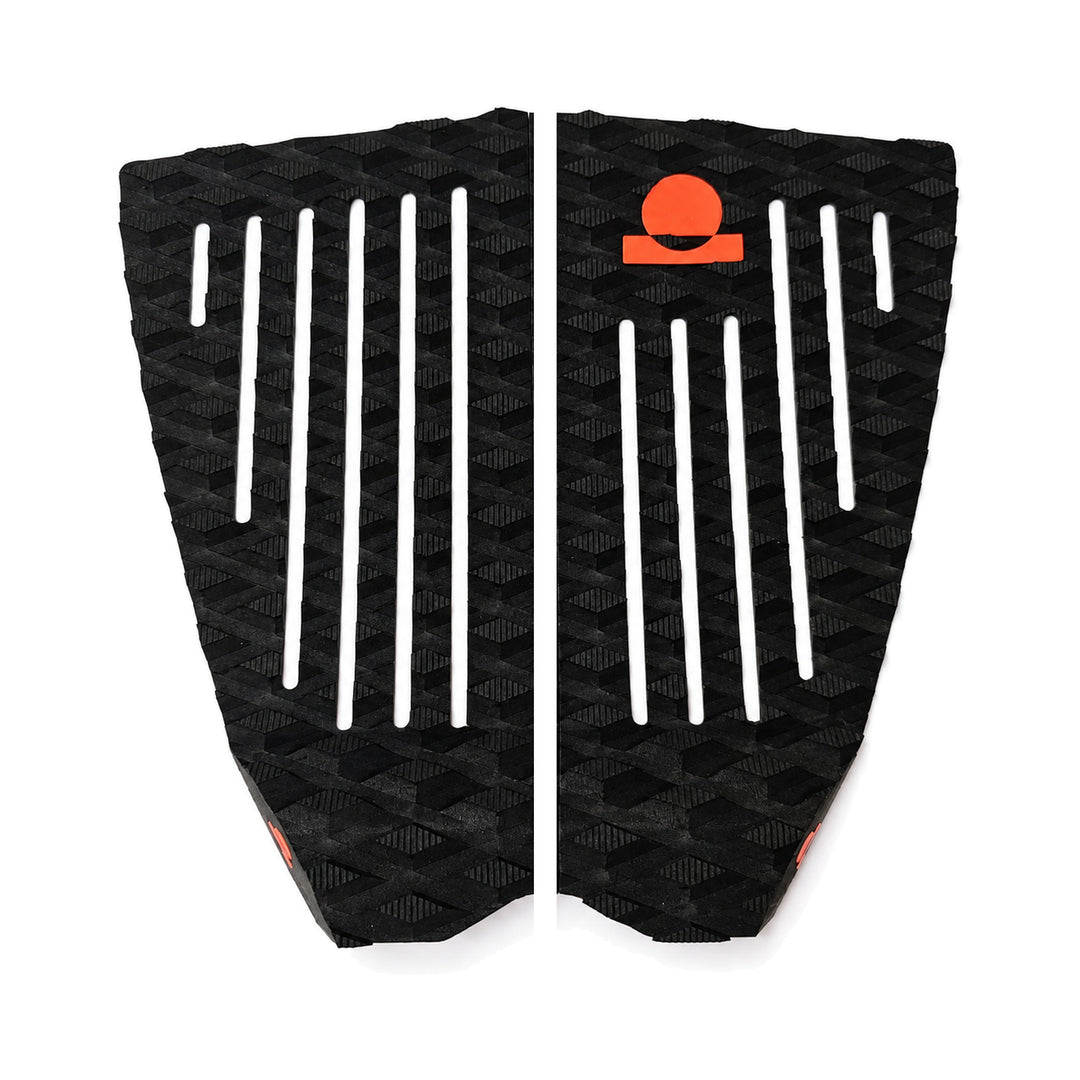 Summer vibes 2-Piece Fish Lite traction pad Black Rust