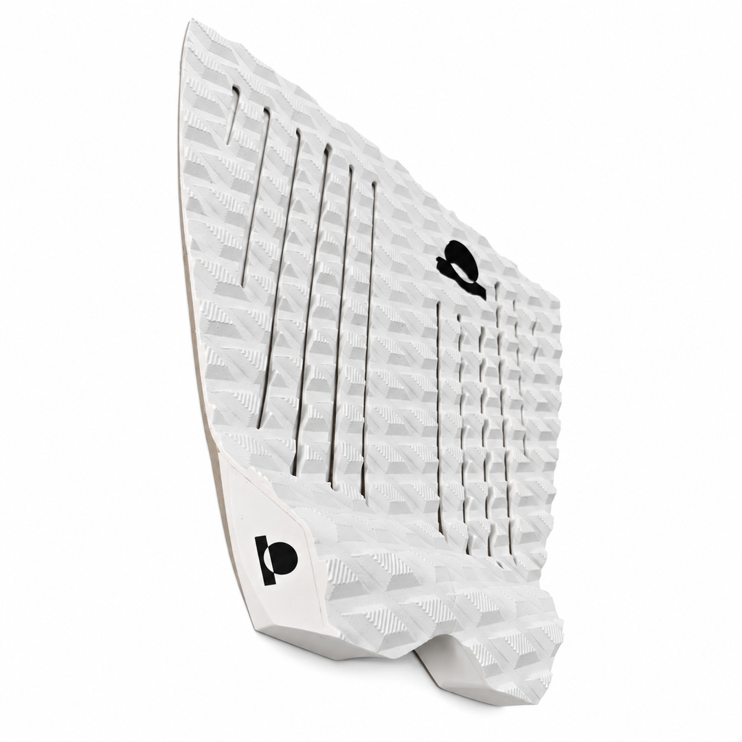 Summer vibes 2 Piece Lite Fish Traction Pad – White/Black — alternate angle