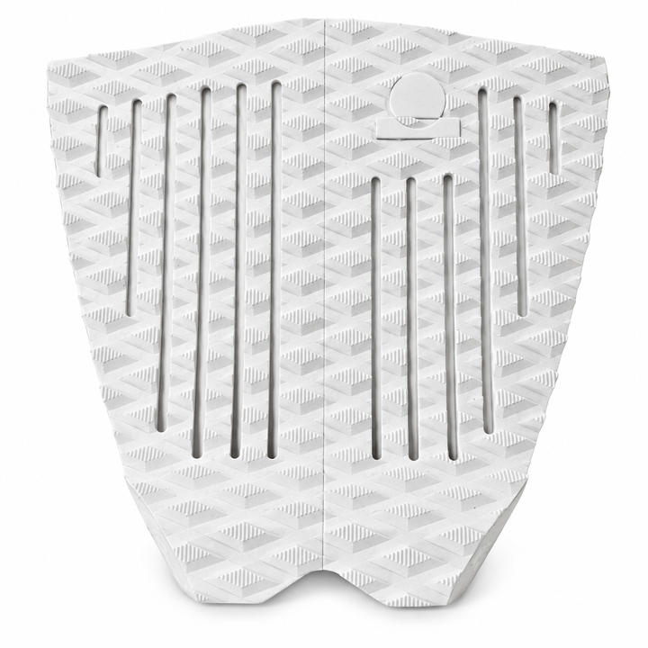 Summer vibes 2 Piece Lite Fish Traction Pad – White/White — top view
