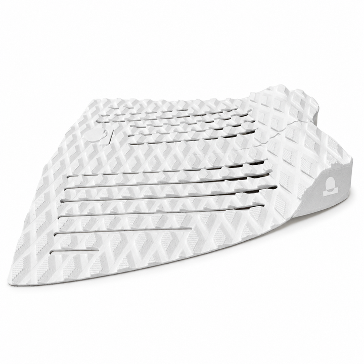 Summer vibes 2 Piece Lite Fish Traction Pad – White/White — additional angle
