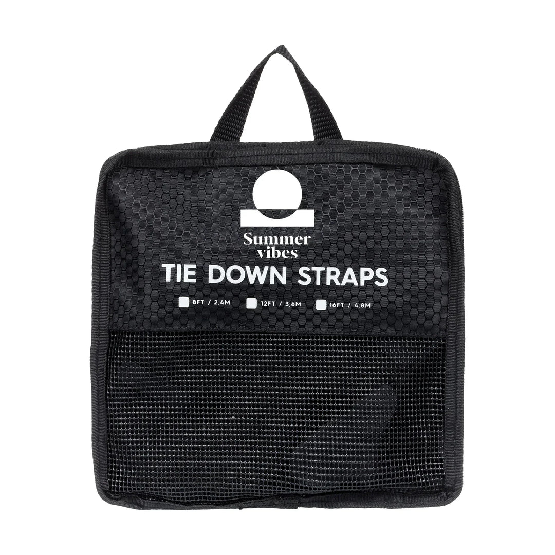 Summer vibes Surfboard Tie Down Straps with padded buckle - M 8' (1-2 Boards) - Summer vibes
