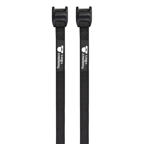 Summer vibes Surfboard Tie Down Straps with padded buckle - M 8' (1-2 Boards) - Summer vibes