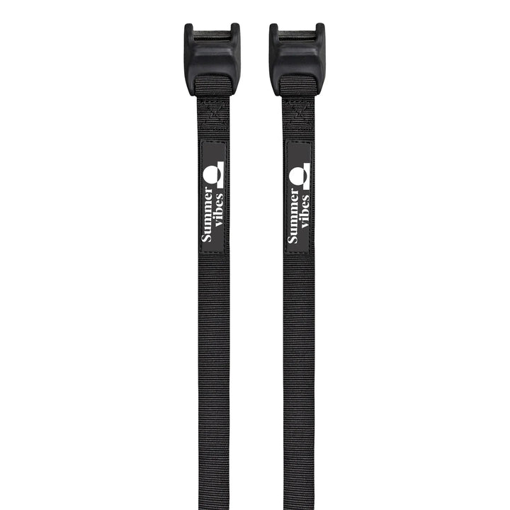 Summer vibes Surfboard Tie Down Straps with padded buckle - M 8' (1-2 Boards) - Summer vibes