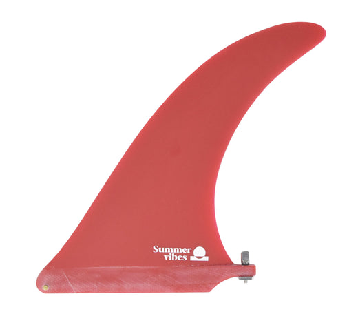 Summer vibes 9" Fibreglass Single Fin – Red