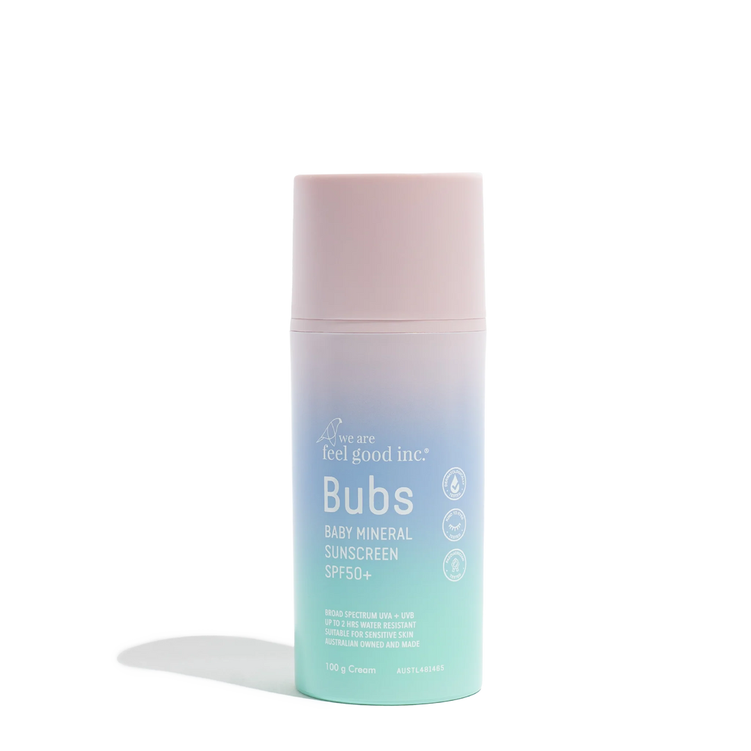 We Are Feel Good Inc. Bubs Baby Mineral Sunscreen Cream SPF50+ - 100ml