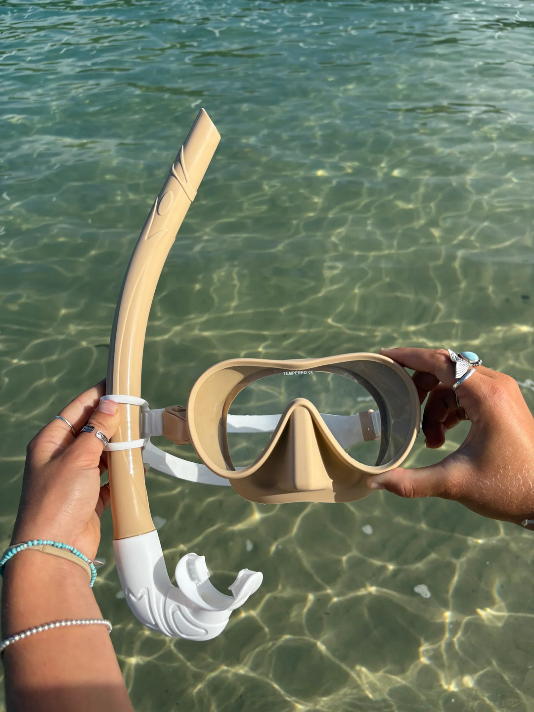 seaside avenue goggles Quality Silicone Mask and Snorkel Set