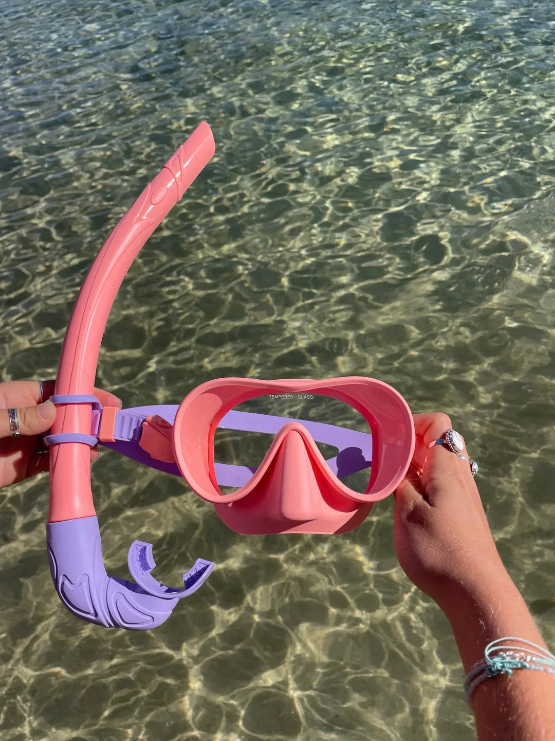 Seaside ave Mask & Snorkel Set - Coral Purple Candy Combo - Summer vibes