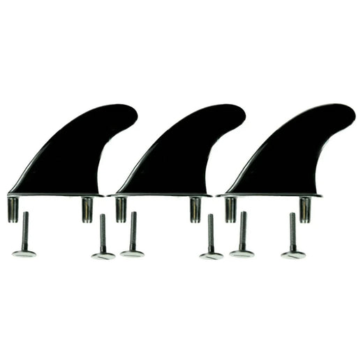 Softboard replacement bolt through surfboard fins with screw – Set Of 3 (thruster Set)