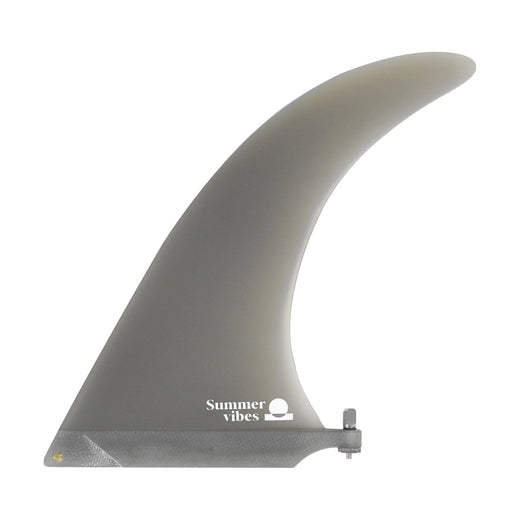 Summer vibes 10" Fibreglass Premium Single Fin – Natural Ash