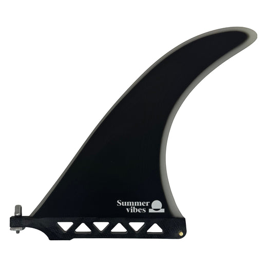 Summer vibes 9" Fibreglass Premium Single Fin – Black