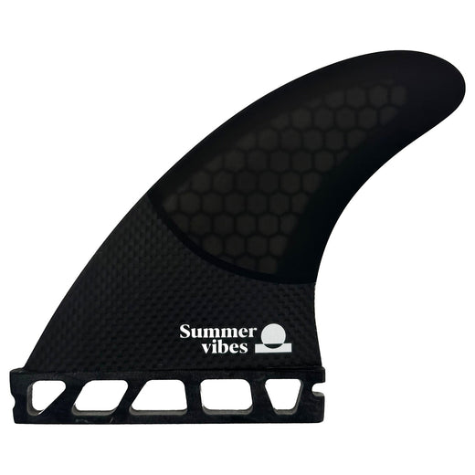 Summer vibes Power Fibreglass Honeycomb/Carbon Fins – Medium – Future Compatible