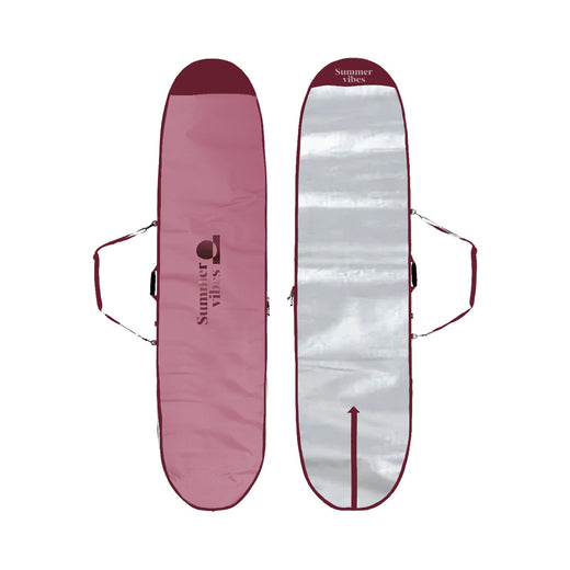 Summer vibes Lite Longboard Surfboard Boardbag Cover – Pink