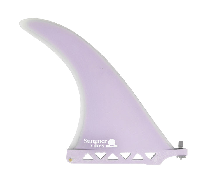 Summer vibes 7" Fibreglass Single Fin – Lavender