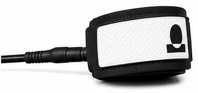 Matte Black/White leash colourway