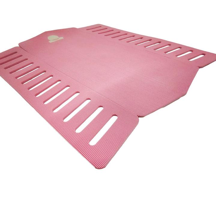 Summer vibes Session Front surfboard deck grip traction pad - Pink mint