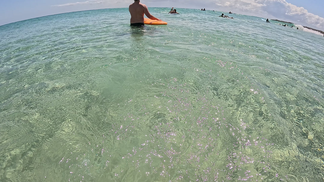 Summer vibes Performance Longboard Surfboard - 9'1 Thruster - Blue