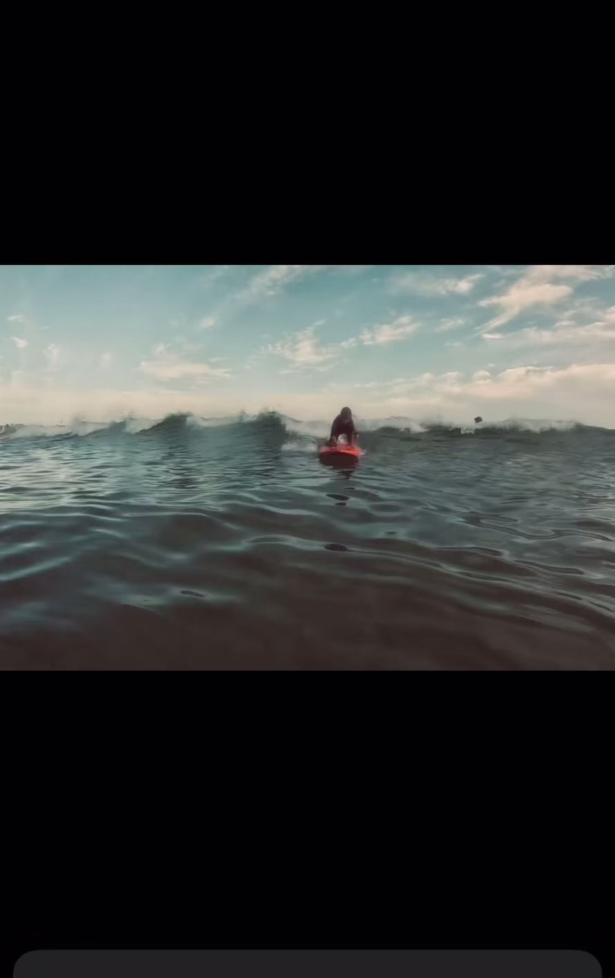 Summer vibes Fish 6'6 Softboard - Orange white