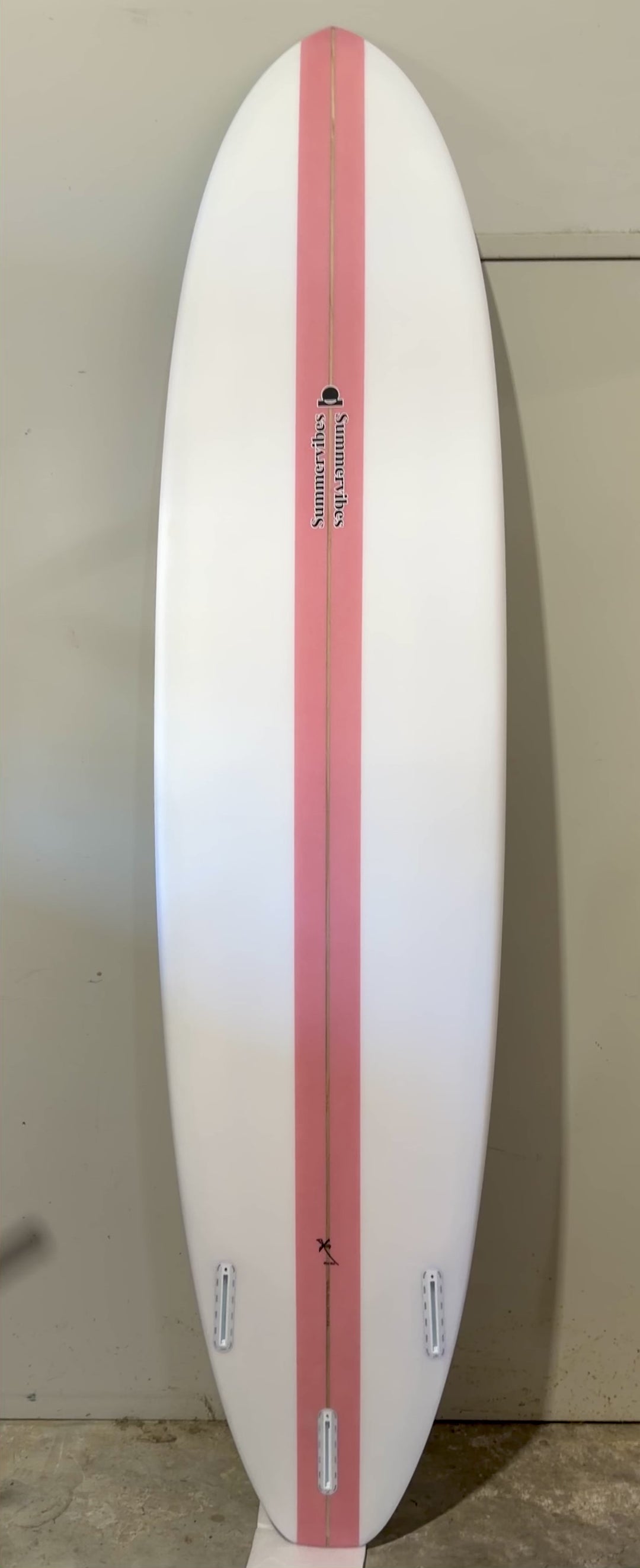 Summer vibes Mini Mal Funboard Surfboard - Pink