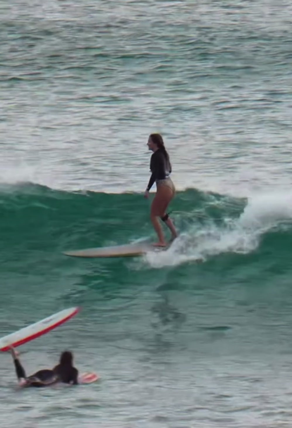 Summer vibes Session 9ft Longboard Surfboard Knee / Calf Leash Leg rope - Pink