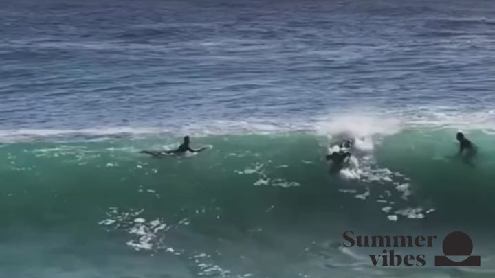 Summer vibes Mini Mal 7' Softboard - Lt Yellow White