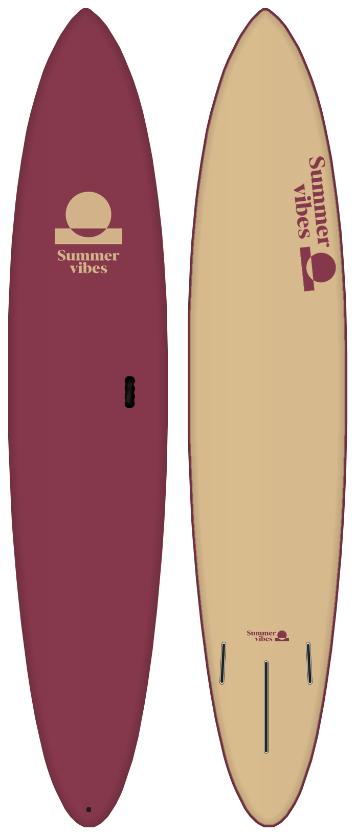 Summer vibes Hard Core Glider Softboard — MET — product image