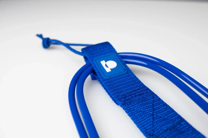 Summer vibes Session 9ft Longboard Surfboard Ankle Leash Leg rope - Blue - Summer vibes