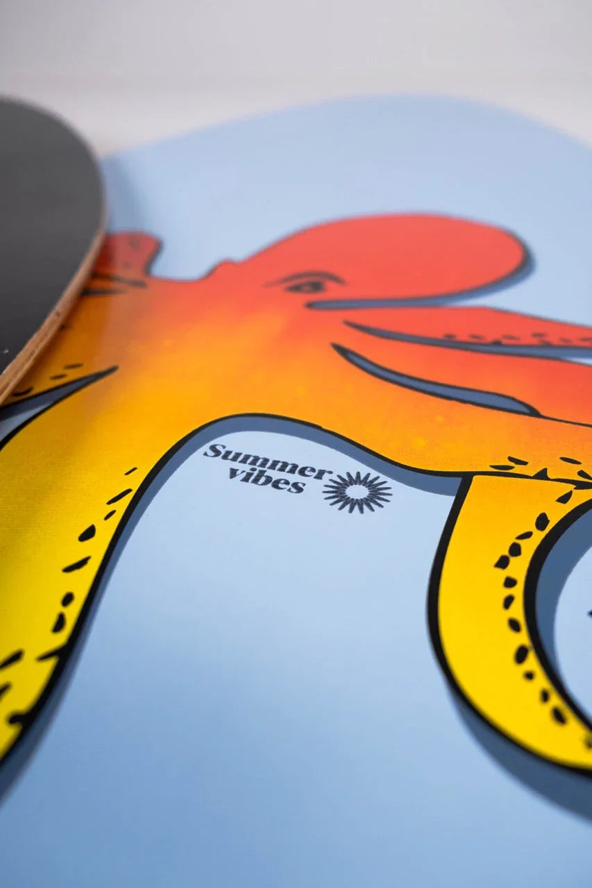 Summer vibes Sessions Skimboard - Blue - Summer vibes