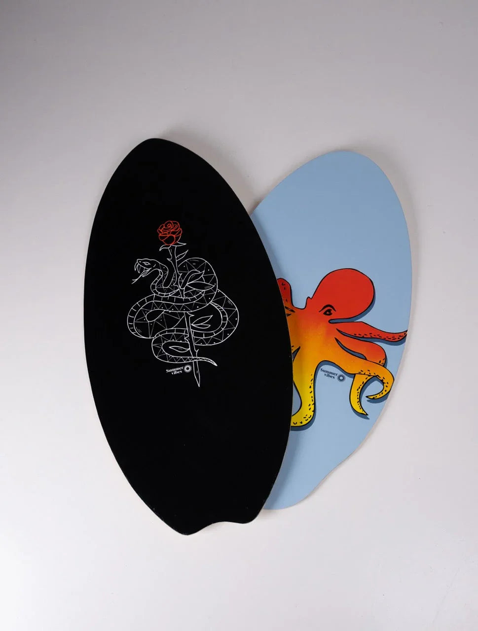 Summer vibes Sessions Skimboard - Blue - Summer vibes